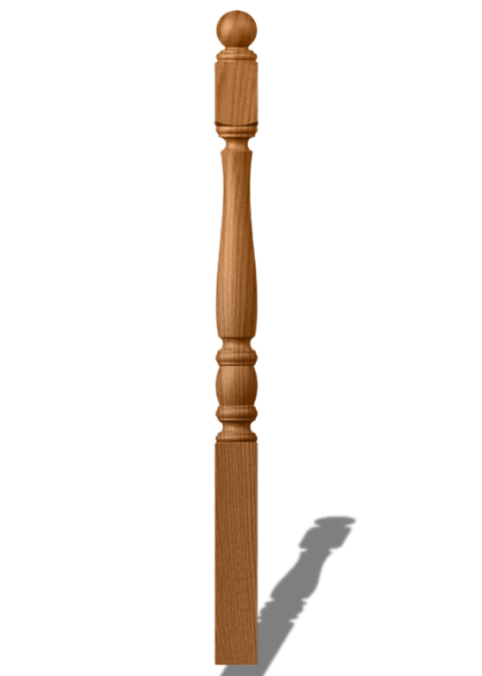 Newel Post Red Oak 5548