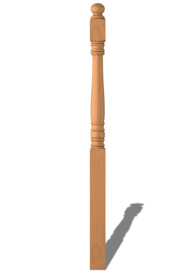 Newel Post Red Oak 4504