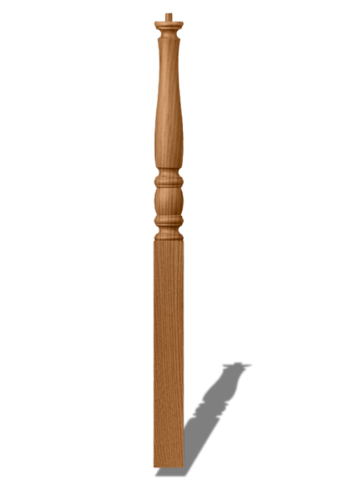 Newel Post Red Oak Over The Post 5511