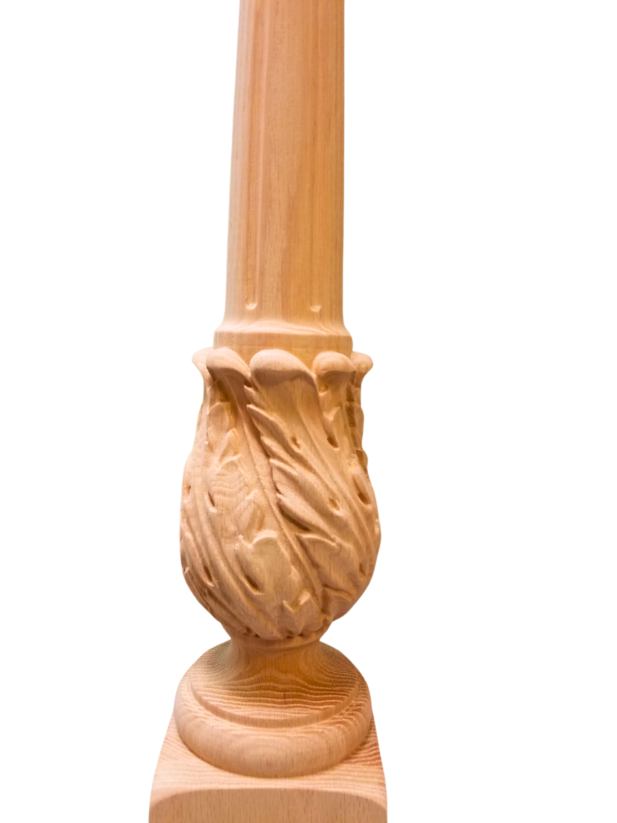 Artichoke Newel Post