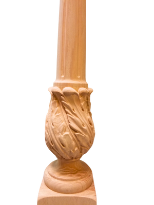 Artichoke Newel Post