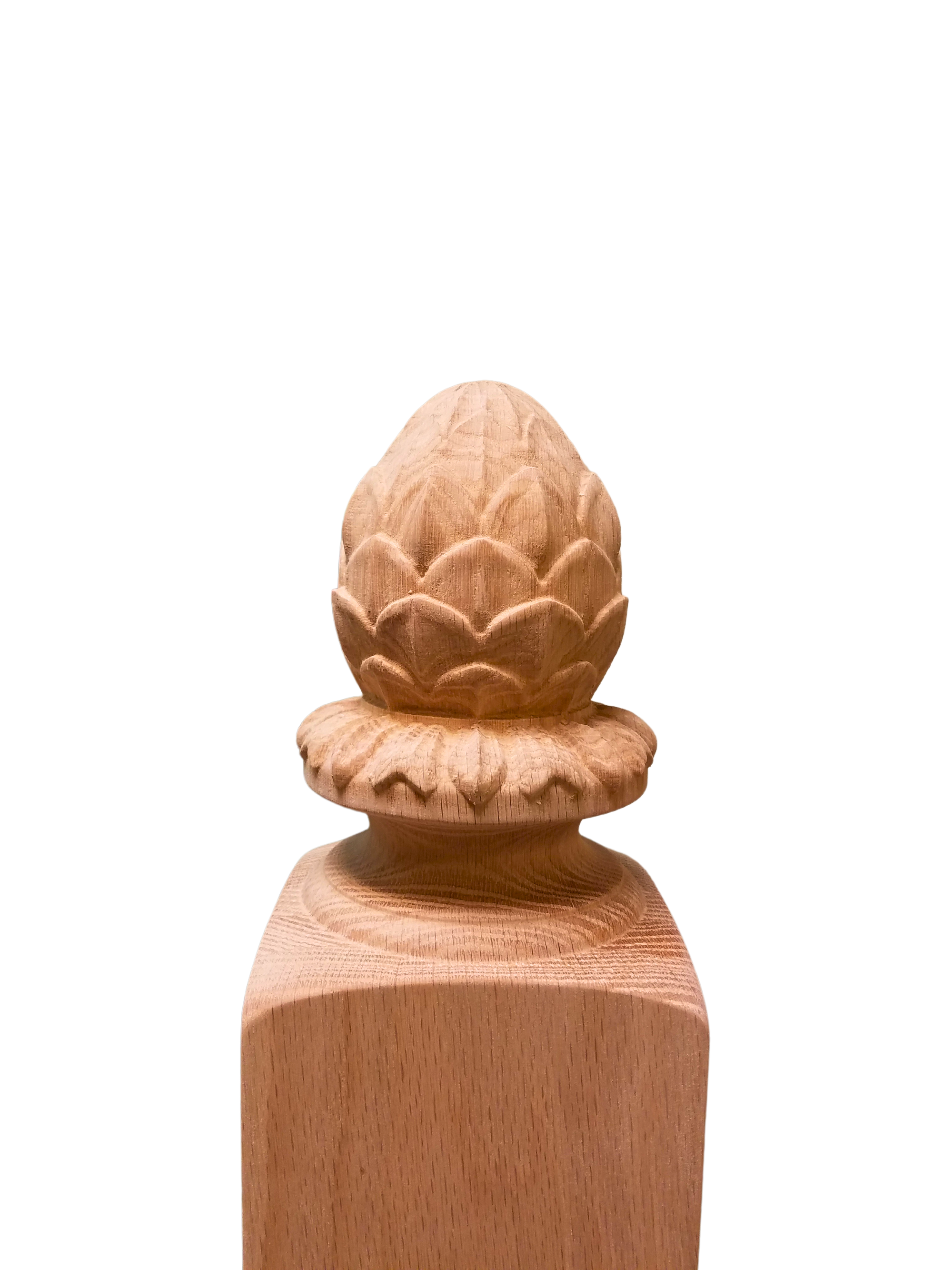 Artichoke Newel Post