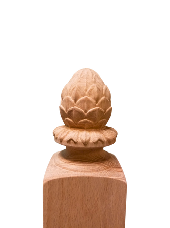 Artichoke Newel Post