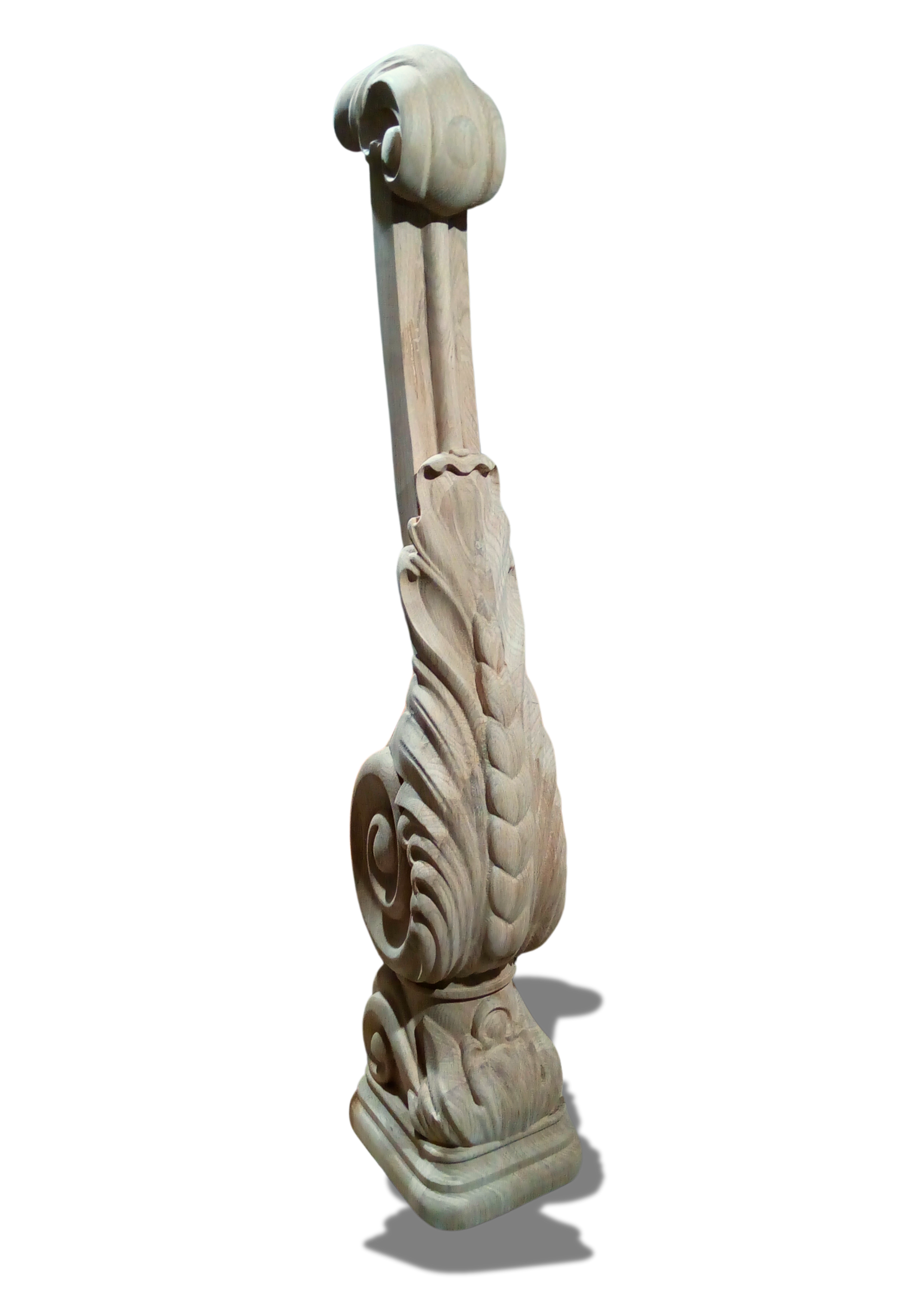 Baroque Newel Post