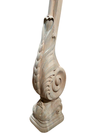 Baroque Newel Post