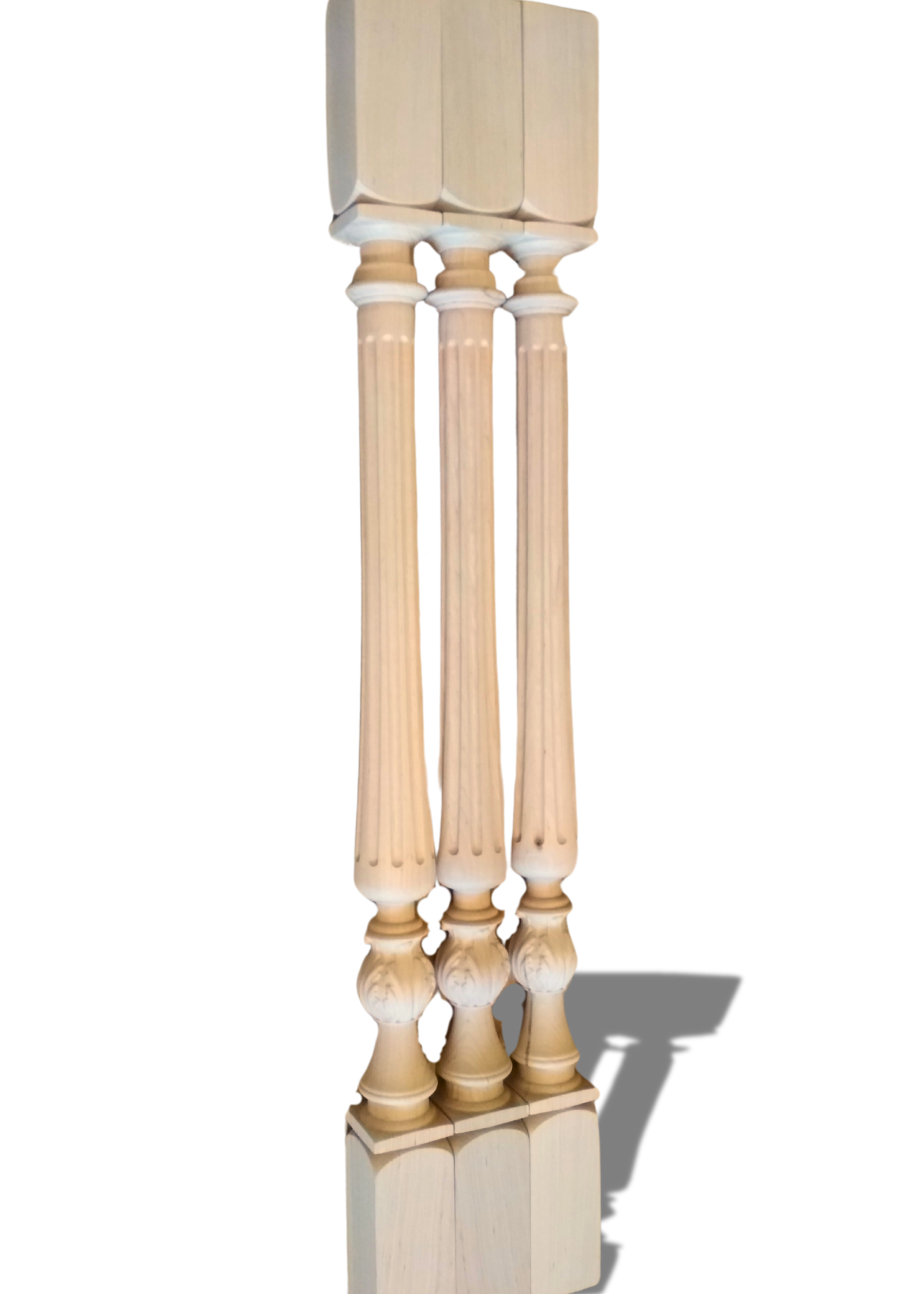 Delicate Fluted Baluster B002