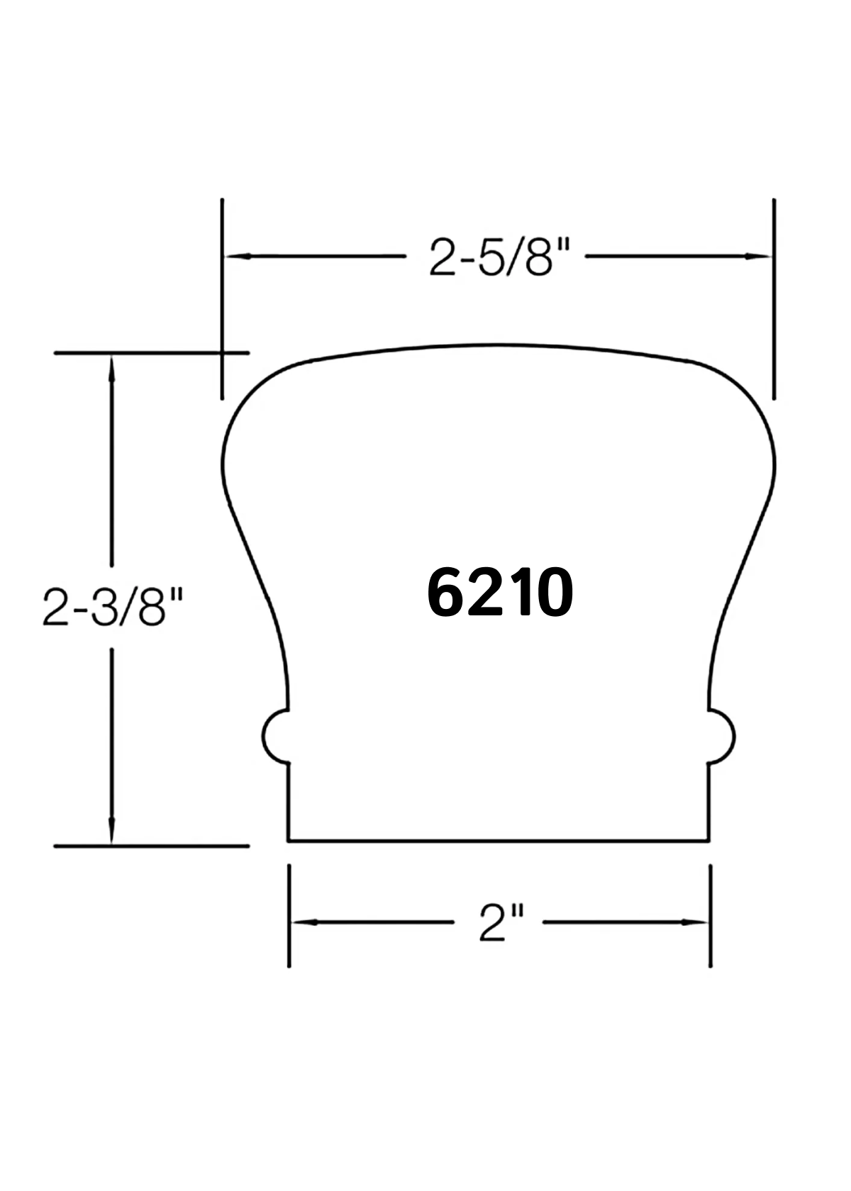 Classic Handrail 6210