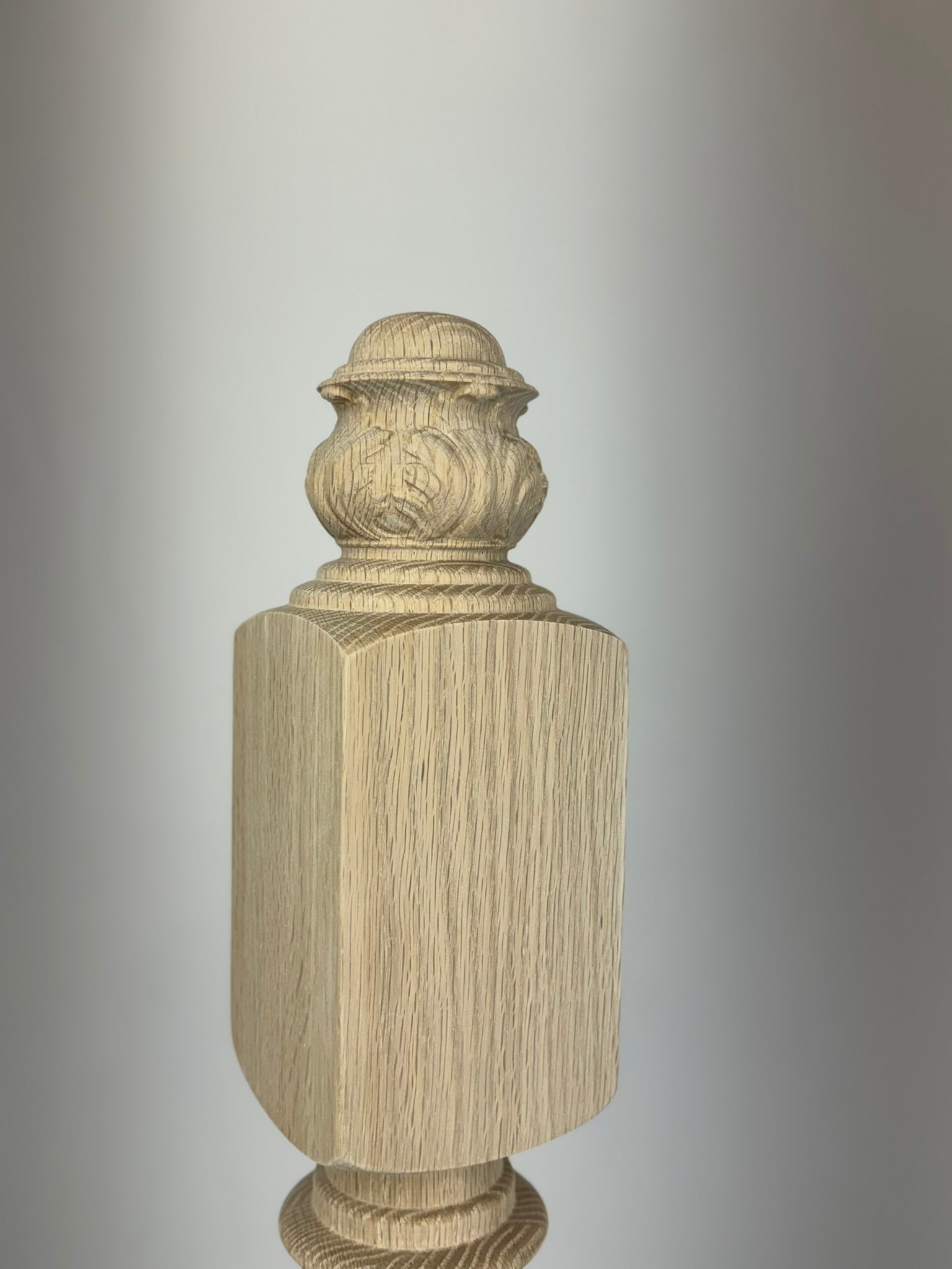 Delicate Fluted Newel Post