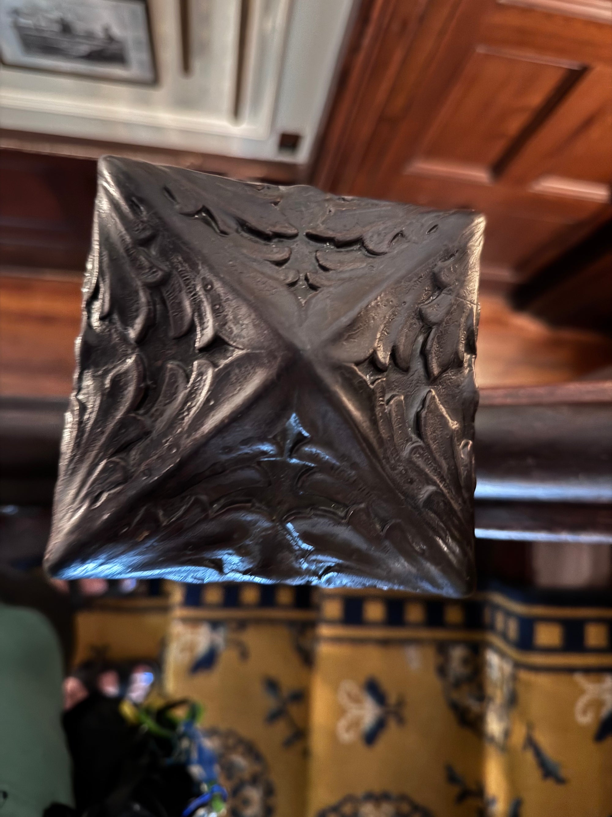 Custom Carved Newel Post