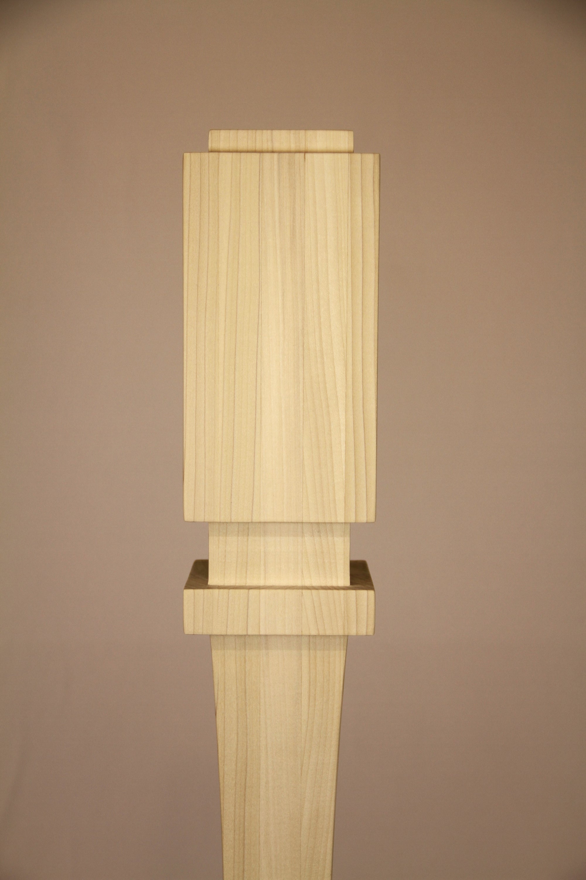 Simple Modern Newel Post Top