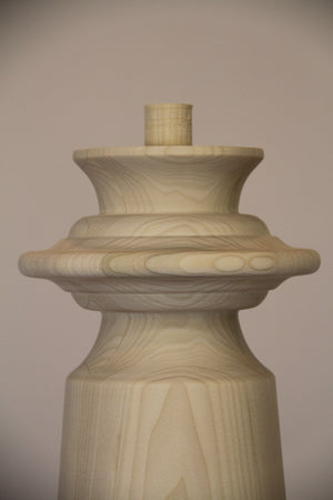 Wood Carved Turned Newel Post Top