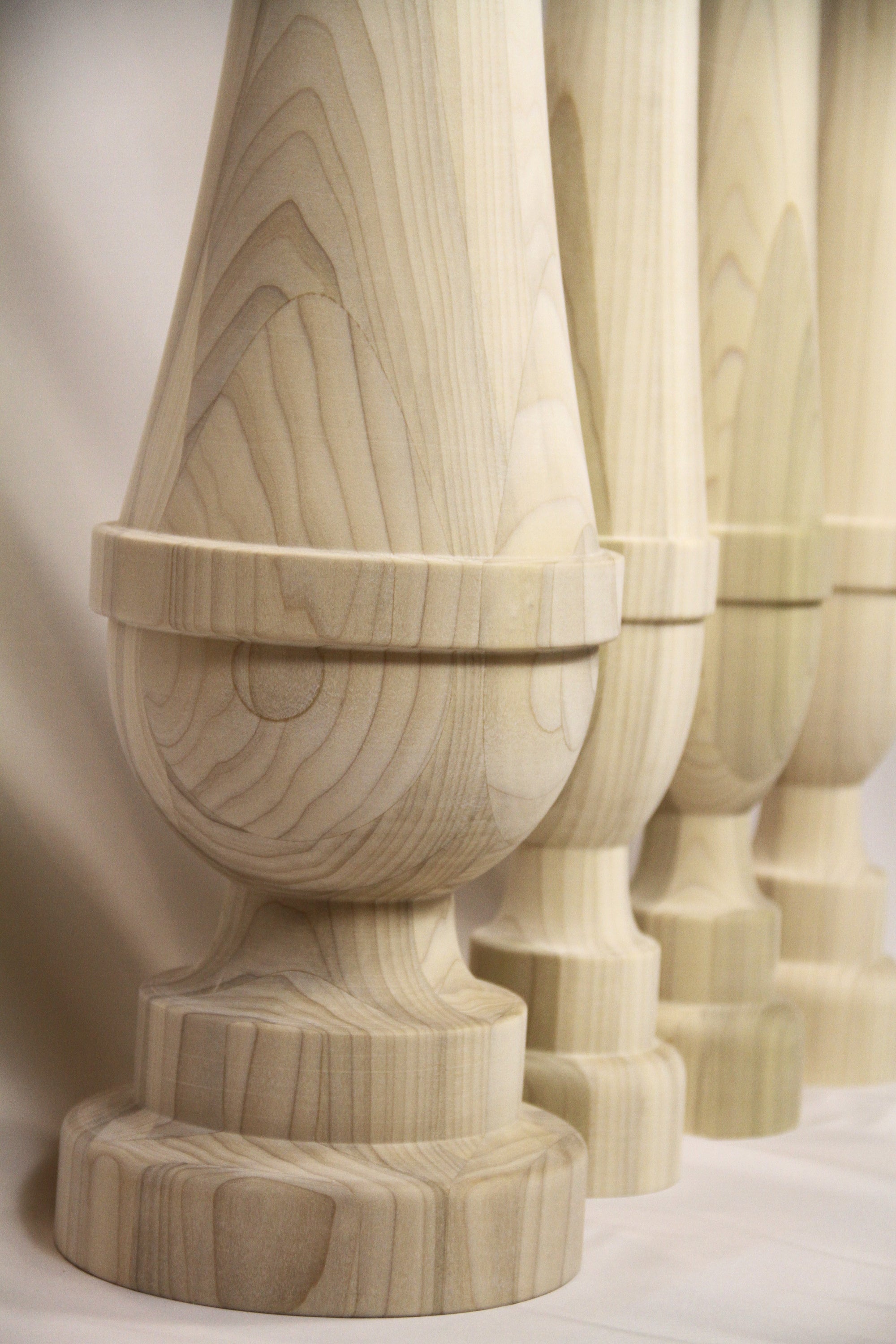 Round Classic Newel Posts Bottom