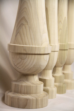 Round Classic Newel Posts Bottom