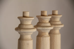 Turned Newel Posts Zoomed