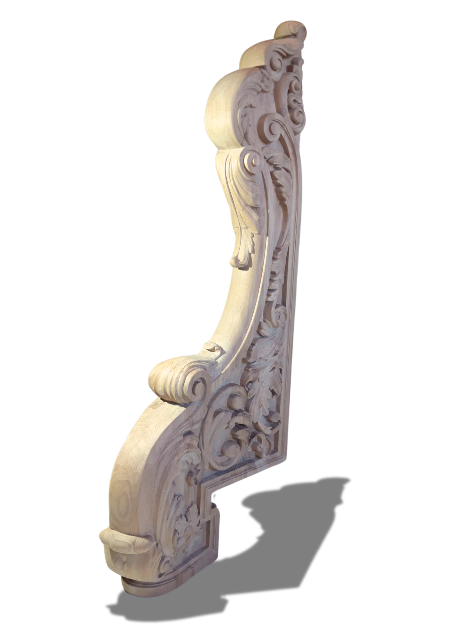 Intricately Carved Newel Post NP019