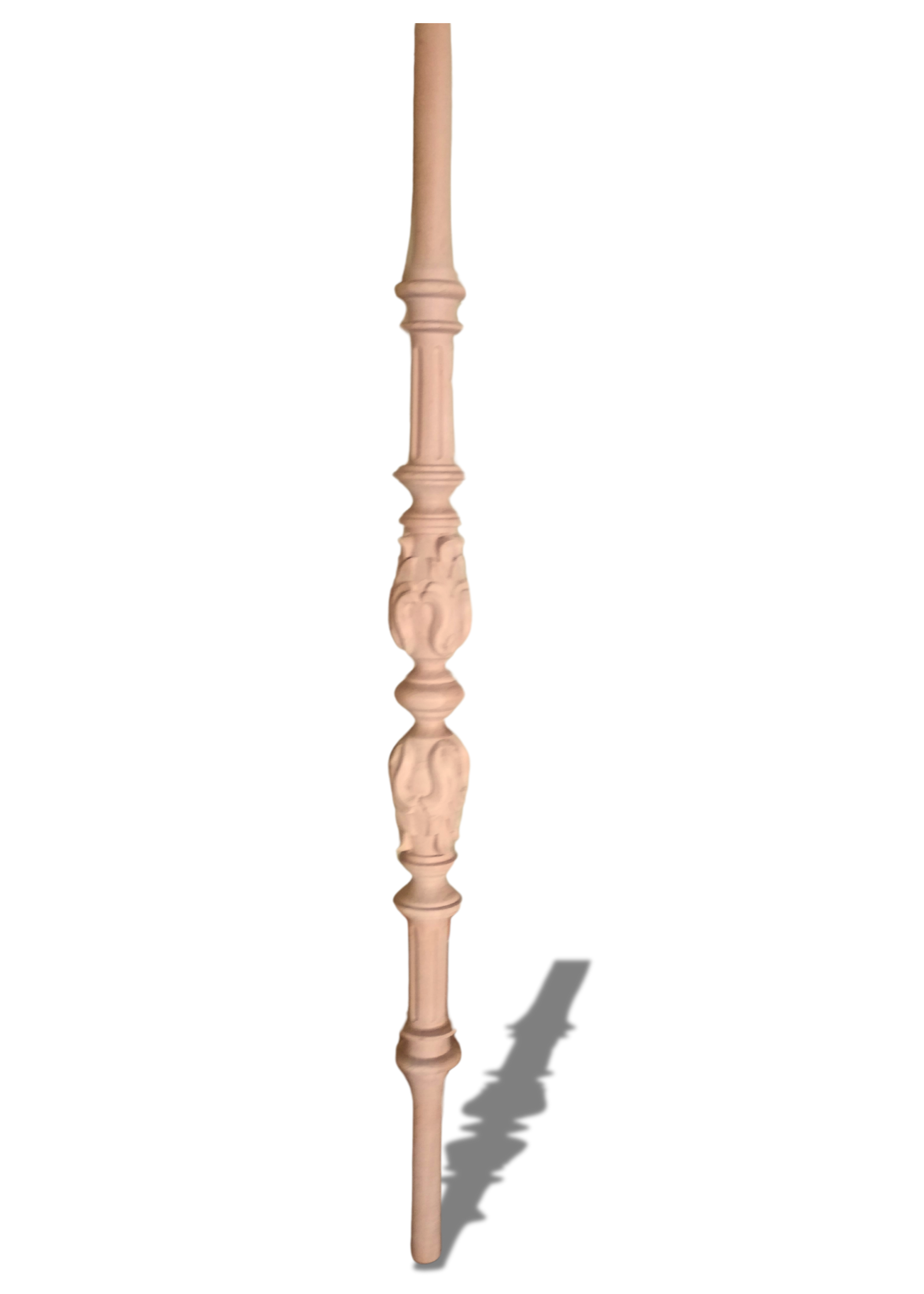 Old World Baluster. Round ends.