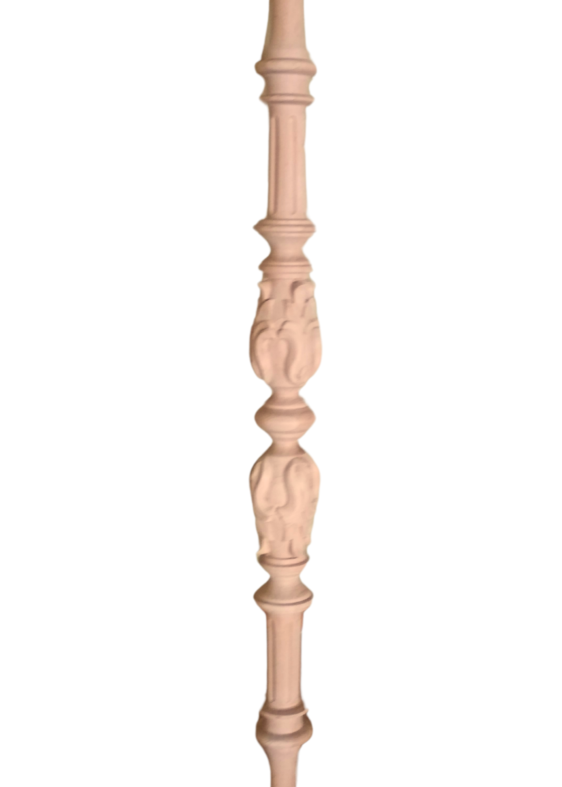 Old World Baluster. Round ends.