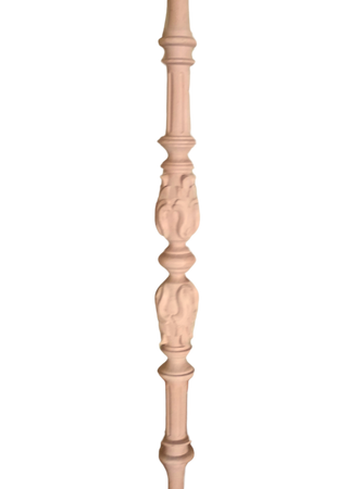 Old World Baluster. Round ends.