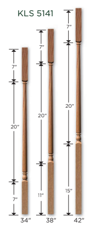 Colonial Square Baluster 5141