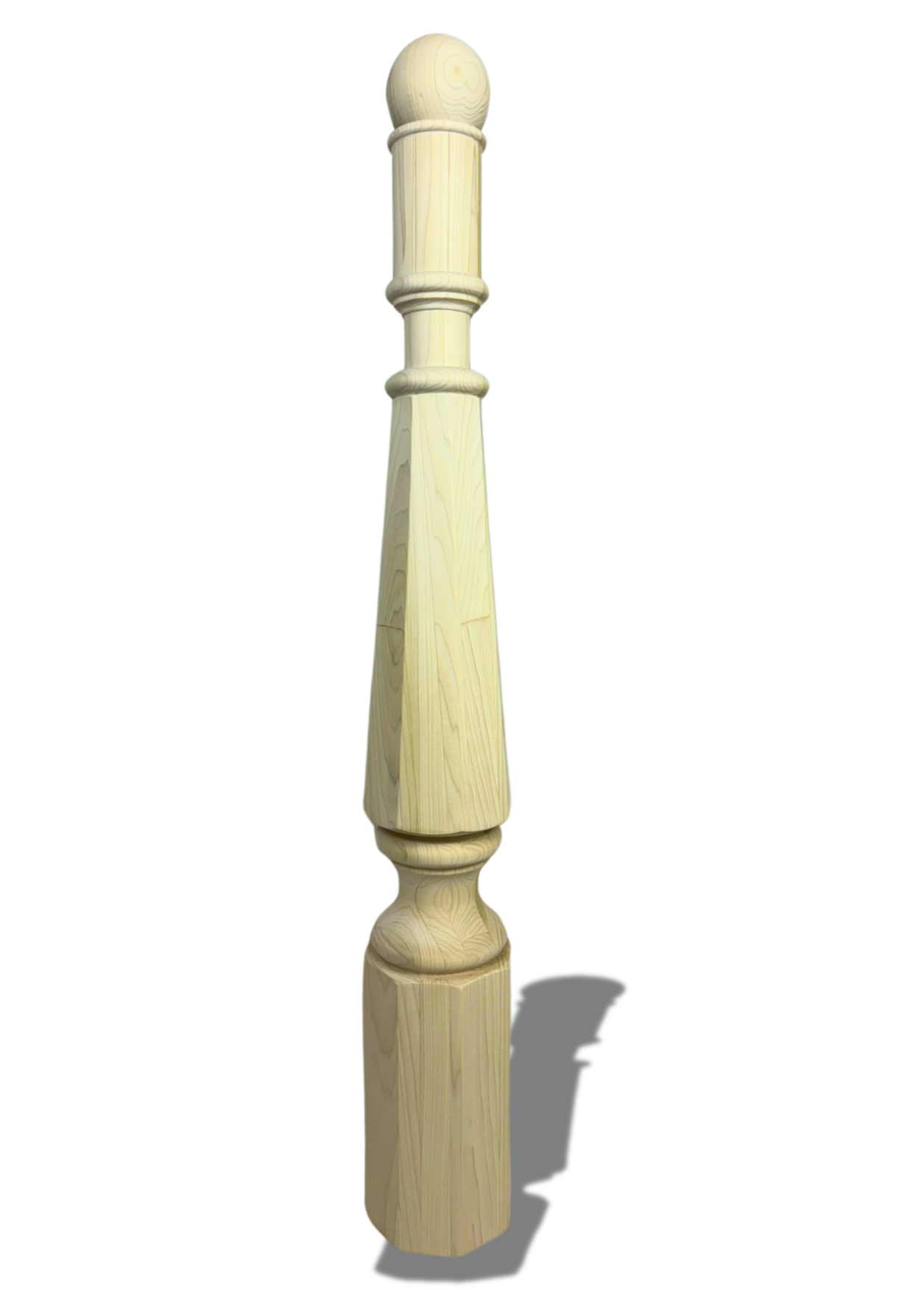 Simple Greek Octagonal Newel Post NP027