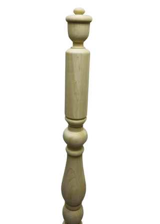 Simple Round Newel Post.