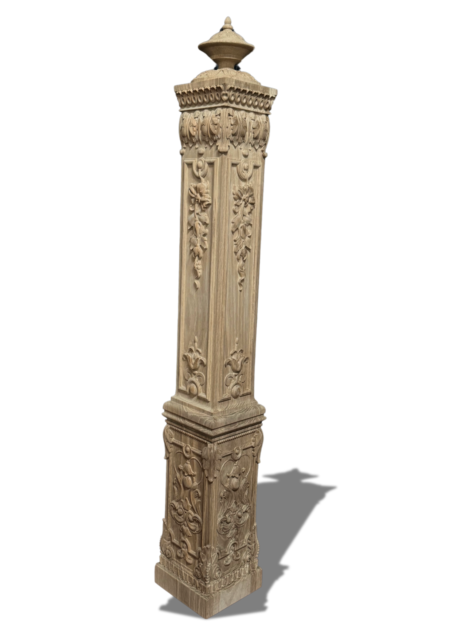 Victorian Old World Newel Post