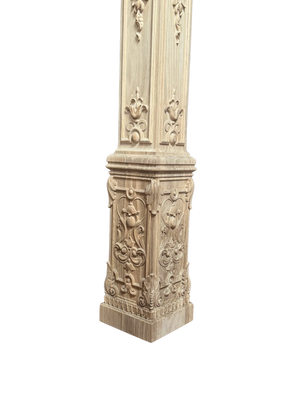 Victorian Old World Newel Post