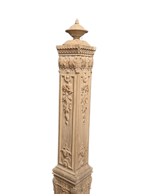 Victorian Old World Newel Post