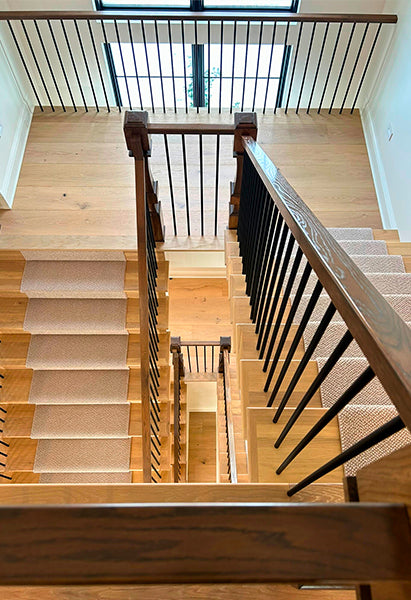 Wood staircase